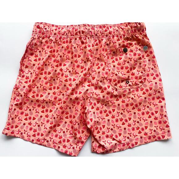 Men's Mr. Swim Orange Fruit Swim Trunks Size Large - Picture 4 of 4